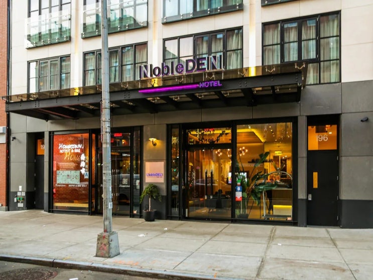 [뉴욕] 노블덴 호텔 (NobleDEN Hotel) - 뉴욕 차이나타운 가성비 숙소 추....