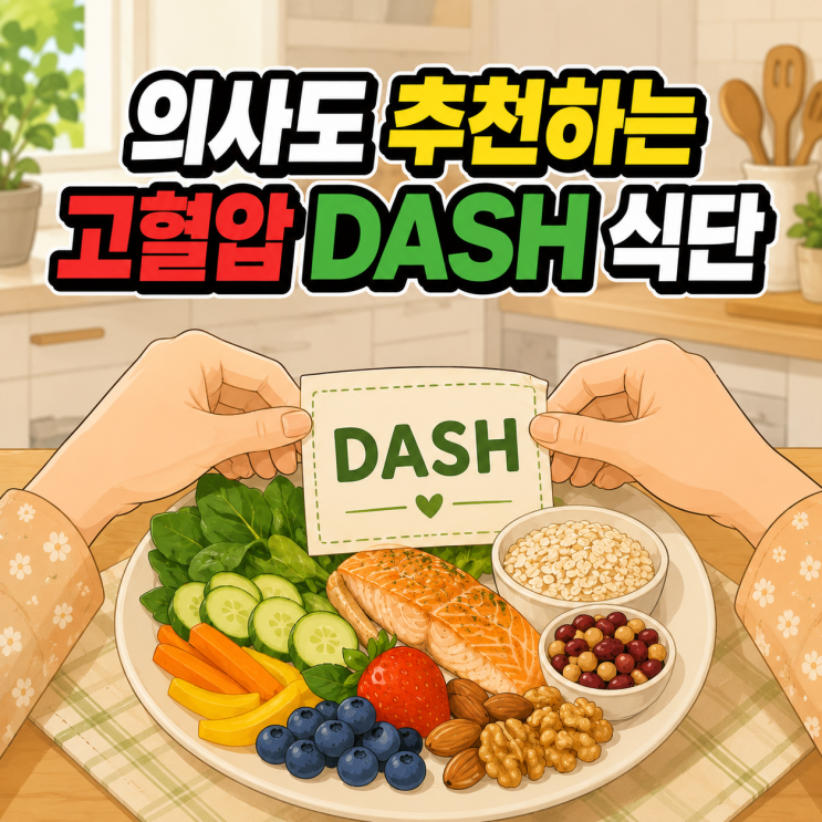 고혈압 낮추는 방법 DASH 식단 의사들도 추천하는 혈압 관리 식단표 ....