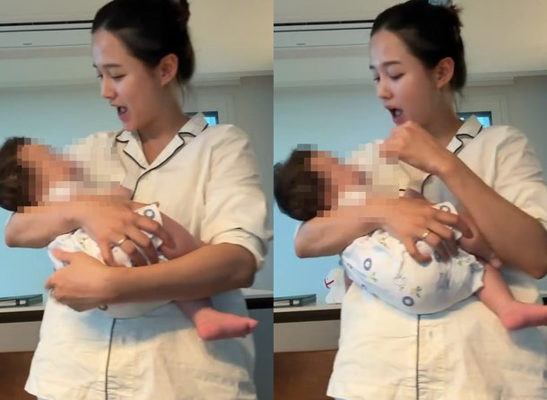 남보라, 매일 자라는 아들 향한 애정 가득한 일상 공개