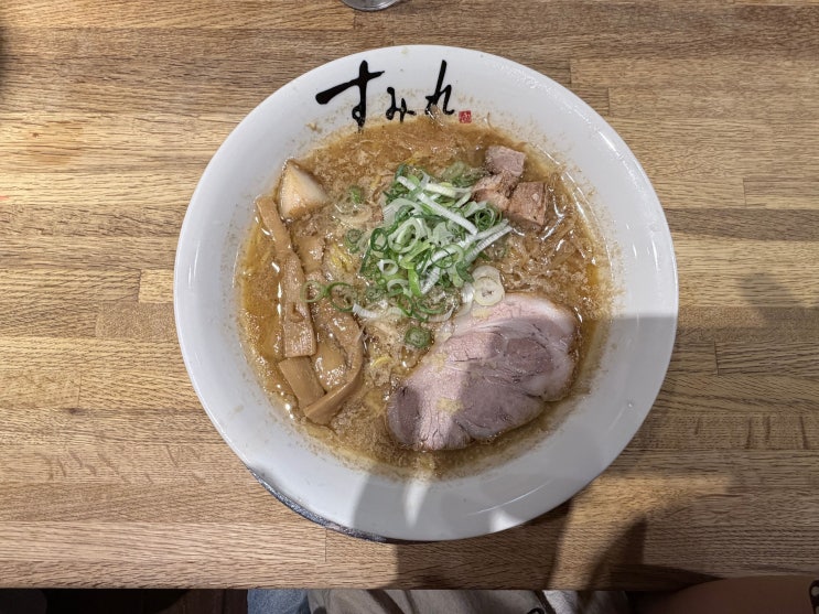 [삿포로 맛집]스미레 미소라멘 스스키노점 솔직후기