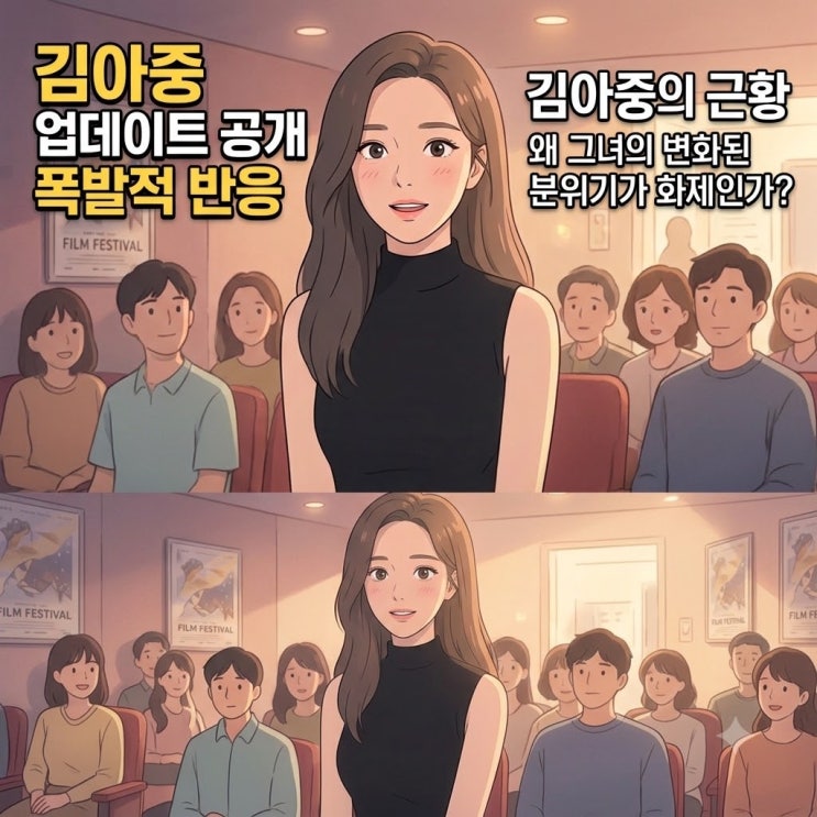 김아중 달라진 외모 화제, 영화제 근황과 공백기 이후 관심이 커진 ....