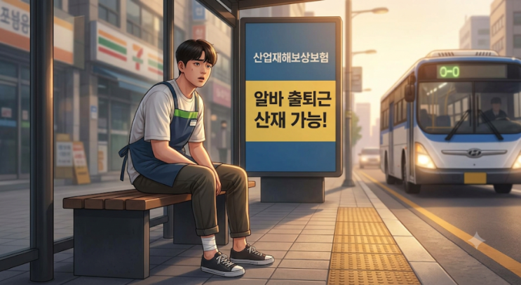 알바 출근길에 다쳤다면? 아르바이트생 출퇴근 산재 보상받는 방법