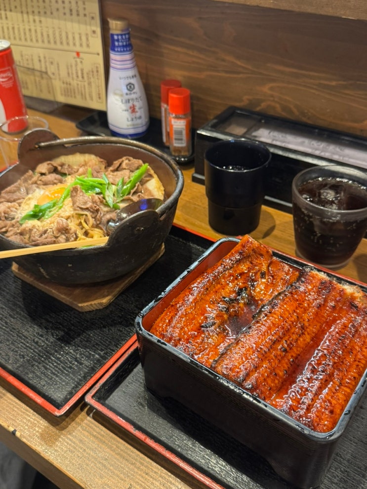 오사카 난바 장어덮밥 맛집｜니혼바시 마루에이, 한 마리 2,550엔 가....