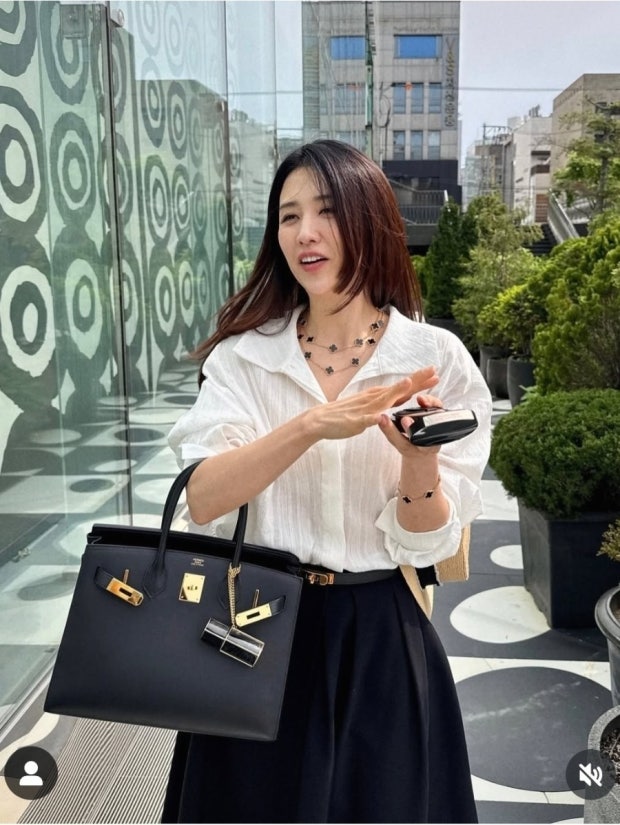 에르메스 수집가?수수한줄 알았는데..박하선 에르메스 명품 백 컬렉....