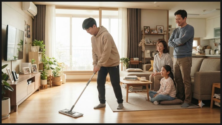 “대박이 맞아?” 브라질 유학 앞둔 이동국 아들 시안, 엄마 도우며 ....