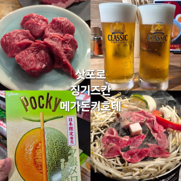 해외여행#(99) 삿포로 징기즈칸/ 메가돈키호테/ 삿포로 비어가든