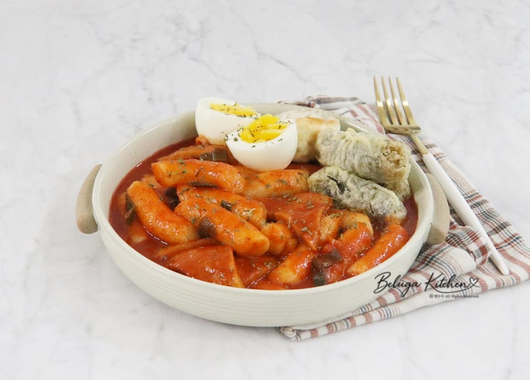 꾸덕한 떡볶이 레시피 황금 비율 소스, 설탕 없이 만들기