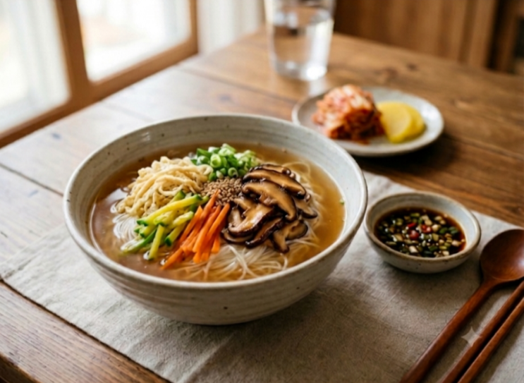 잔치국수 만들기 멸치육수로 깔끔하고 맛있는 잔치국수 황금레시피