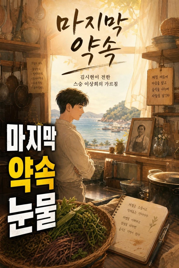 김시현 셰프, 스승 이상희 소장 추모가 더 먹먹한 이유