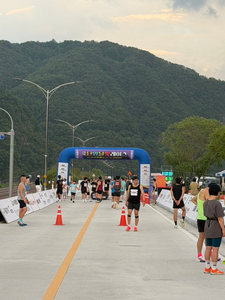 단양달빛레이스 10km 마라톤 후기(기념품, 공연, 코스)