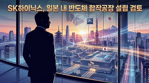 최태원 SK 회장, 일본 내 반도체 합작공장 설립 검토