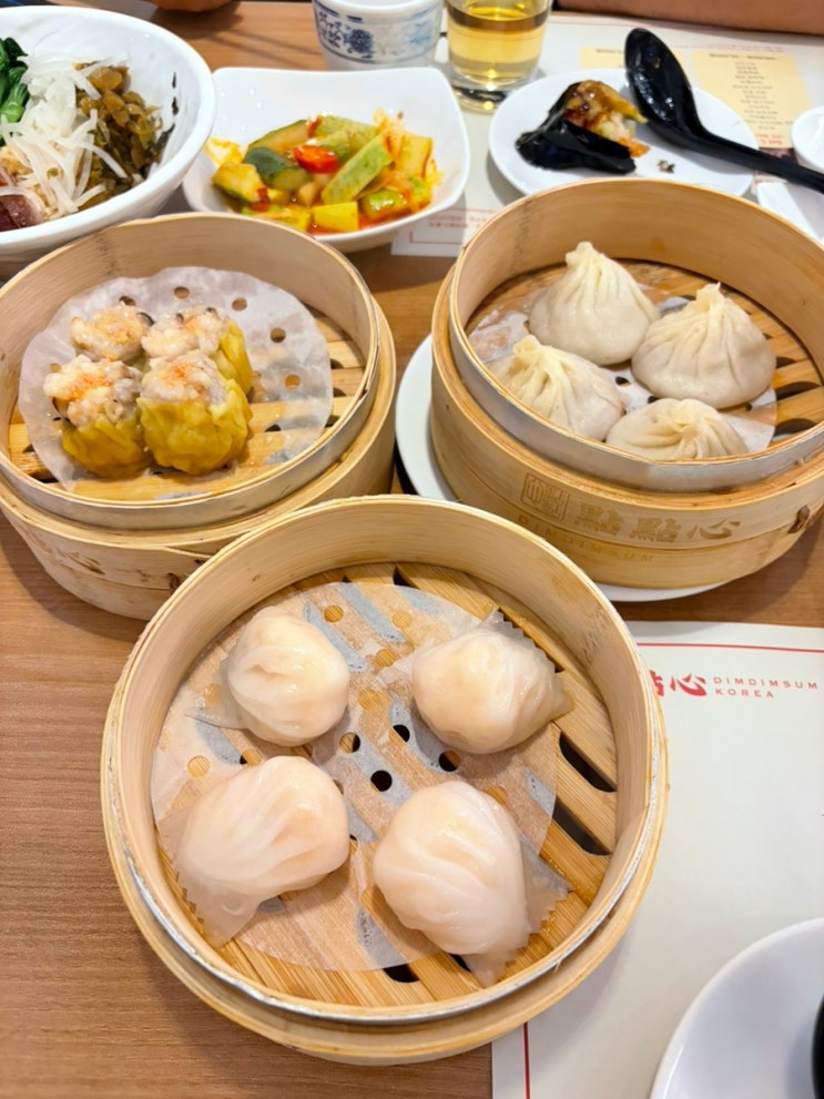 부산 센텀 맛집 딤딤섬 신세계백화점 센텀시티점, 2인 세트 후기