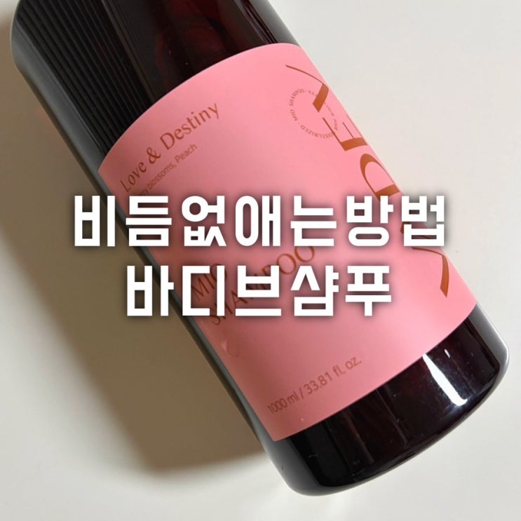 비듬없애는방법 나에게 맞는 샴푸 찾는법 바디브