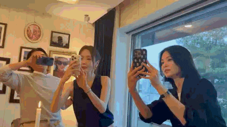 엄정화 와인파티 비하인드,송혜교·고현정·강민경이 함께한 이유