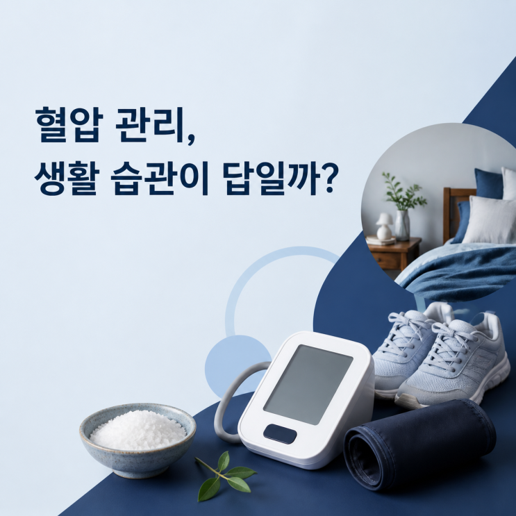 혈압 고혈압 낮추는방법 3가지, 핵심은 바로 생활 습관!