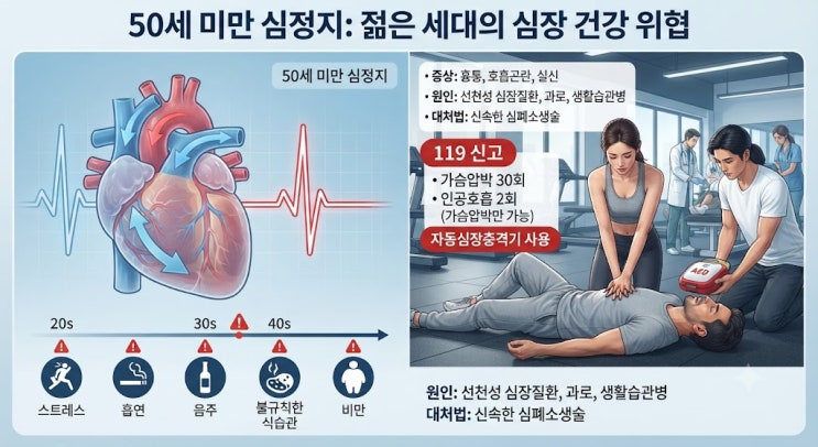 [내 몸의 경고등] "설마 내가?" 44세 배우 이용주 사망으로 돌아본 50....