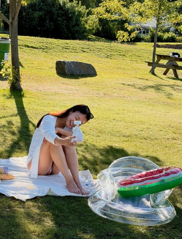 이시영 캐나다 한달살이 제대로 즐겼다, 바이크부터 요트까지 달라....