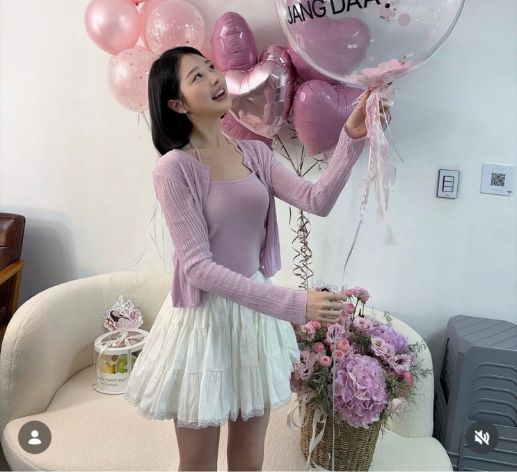 동생 뺨치는 비주얼…장다아, 발레코어룩은?