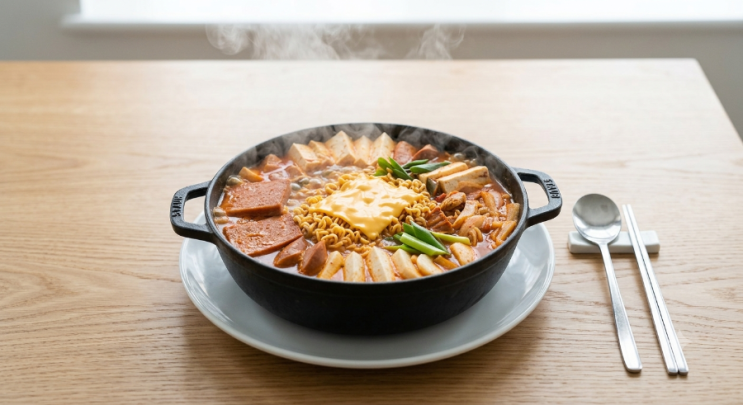 부대찌개레시피 맛있게  만드는법