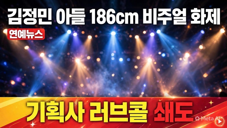"기획사 러브콜 쇄도"..김정민 韓日 혼혈 아들, 군입대 신체등급 '1등....