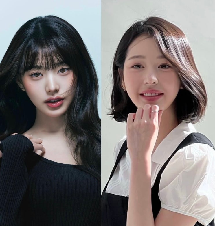 "동생이랑 똑같이 생겼네" 단발 자르고 난리 난 장원영 언니 장다아 ....