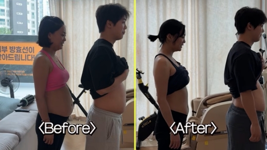 고은아 60kg 뱃살 공개, 한 달 다이어트 돌입