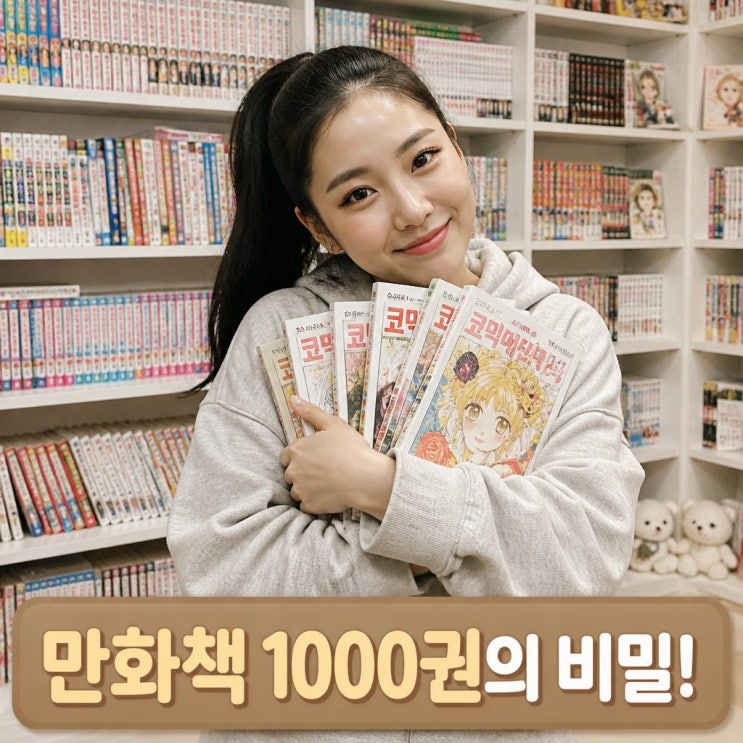 오마이걸 미미 만화책 소장 1000권의 비밀