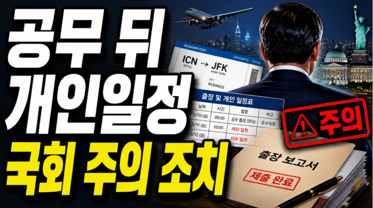 "미국 출장 논란 전격 공방!"… 박진영 출장 두고 국회 '주의' 조치 vs....
