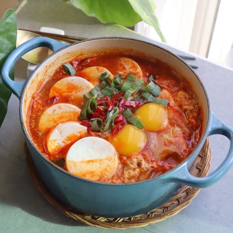 순두부찌개 레시피 돼지고기 순두부찌개 끓이는법