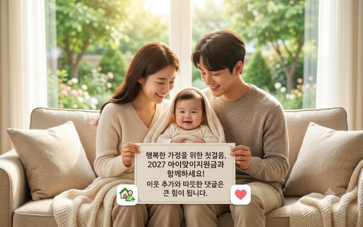 2027년 출산지원금 개편 총정리: 아이맞이지원금 신청 및 2026년 차이....