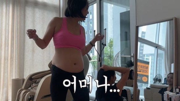 “60.9kg→57.6kg” 고은아 뱃살 대방출, 그런데 동생 미르는 왜 1.8kg만 ....