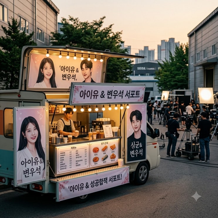 아이유 변우석 간식차 응원 미담과 차기작 복귀 행보 분석