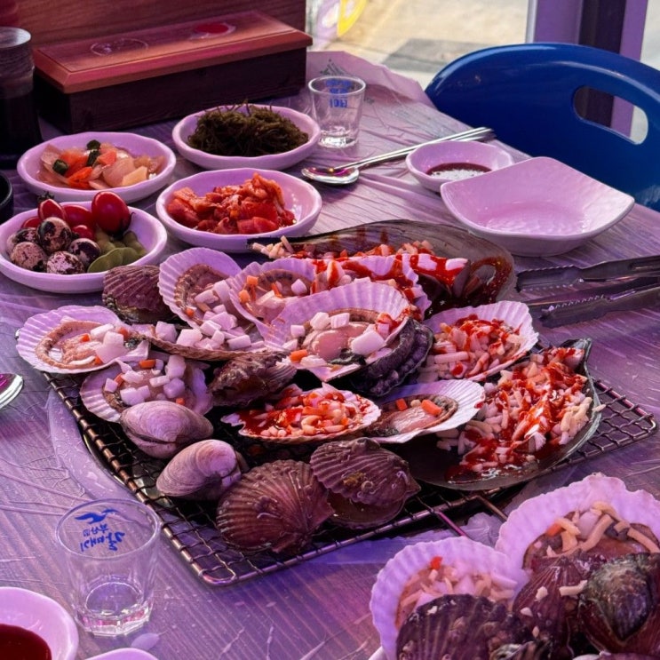 파도 소리와 함께 즐긴 해운대조개구이 맛집 : 네이버 블로그