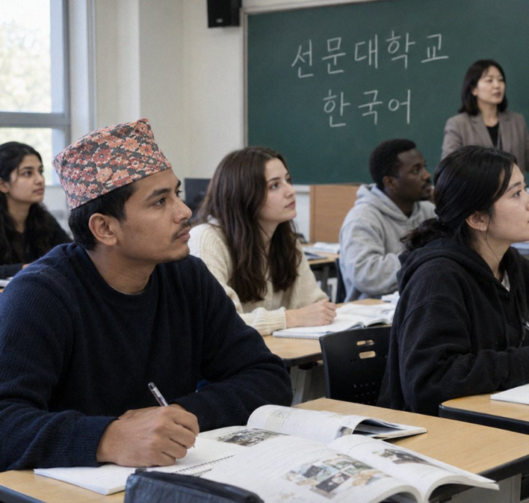 [기안84 네팔 동생 유학]: 선문대에서 포착된 라이의 놀라운 근황과 ....
