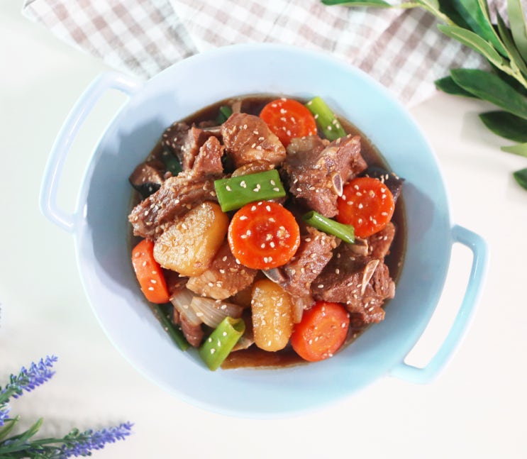 돼지갈비찜 레시피 갈비찜 양념