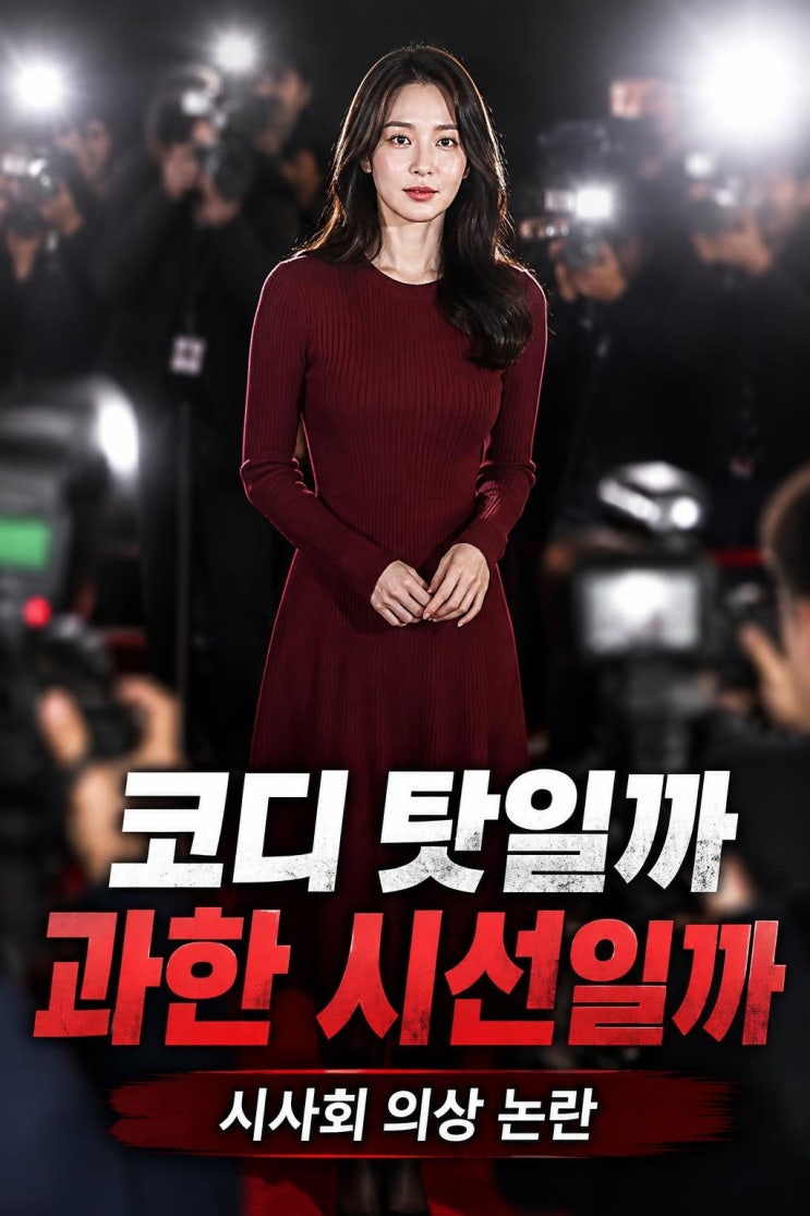 베리굿 출신 신지원 시사회 의상 논란, 코디 책임일까 과한 시선일....
