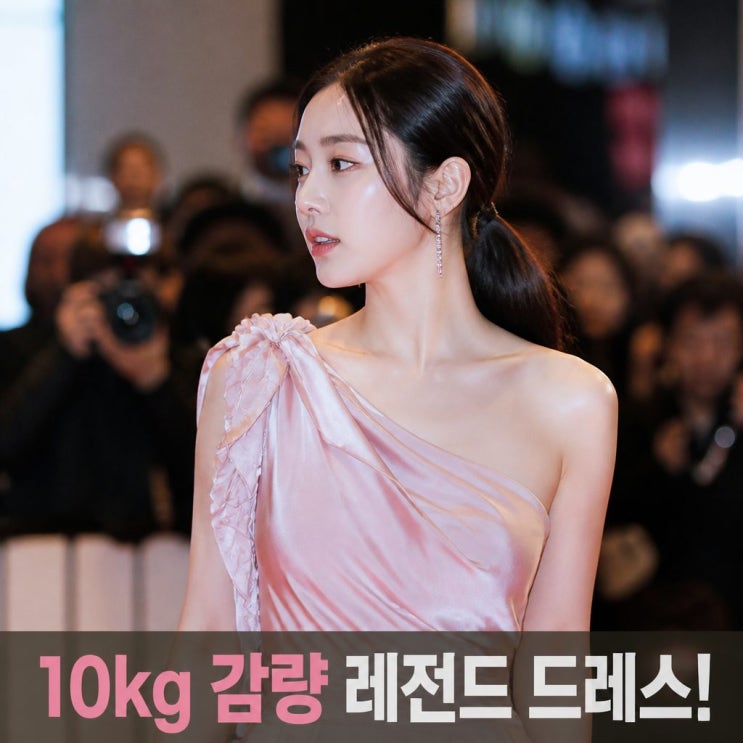 10kg 감량 여배우 레전드 드레스 코디 행사장 초토화
