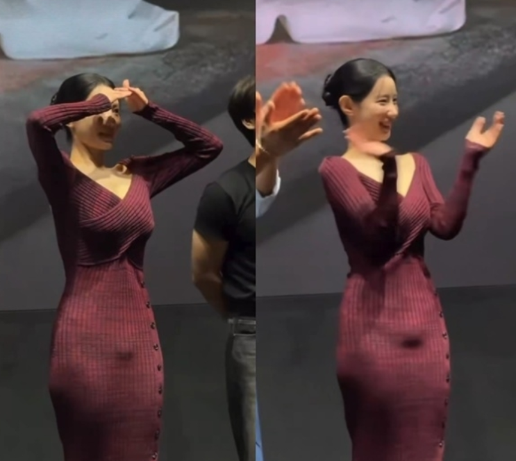 "거울 안 봤니?", 베리굿 조현(신지원) 무대인사 의상 논란 터진 진짜....