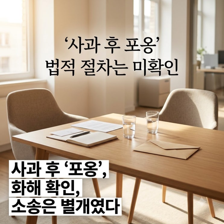 MC몽 사과·김민종의 품격 있는 포옹, 확인된 변화와 남은 쟁점