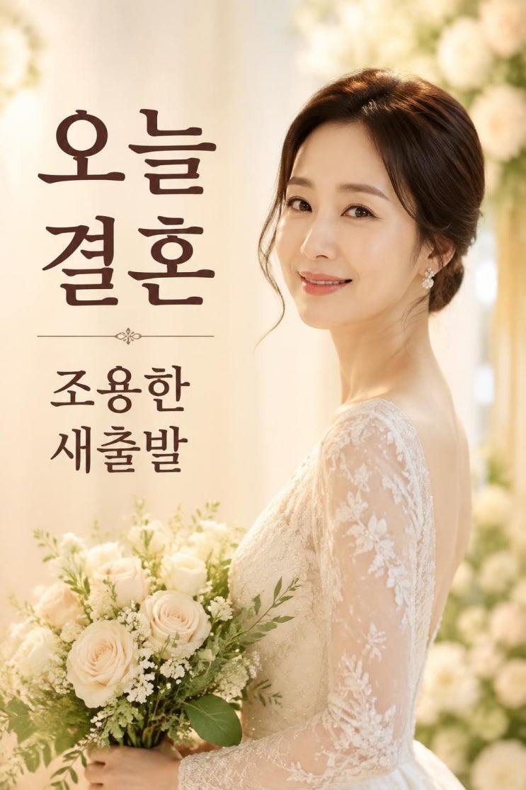 반민정 오늘 결혼, 1세 연상 사업가와 조용히 시작한 인생 2막