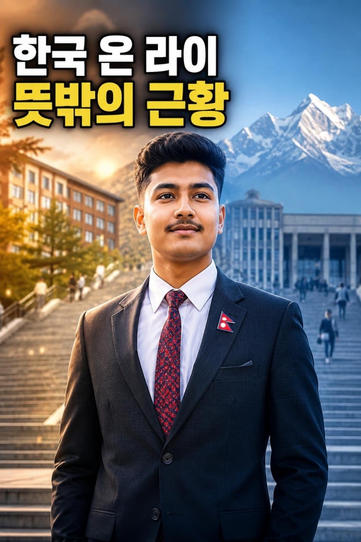 기안84 네팔 동생 라이 한국 유학 근황, 선문대 캠퍼스 사진에 팬들....