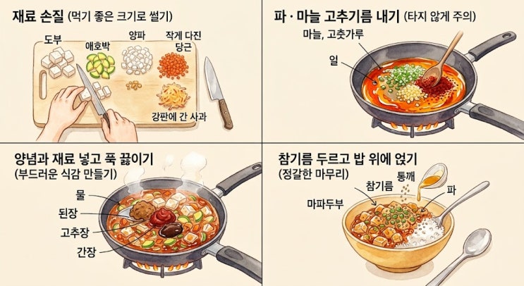 나만의 한국식 마파두부 레시피