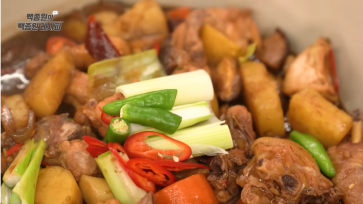 백종원 간장찜닭 레시피 안동찜닭 소스