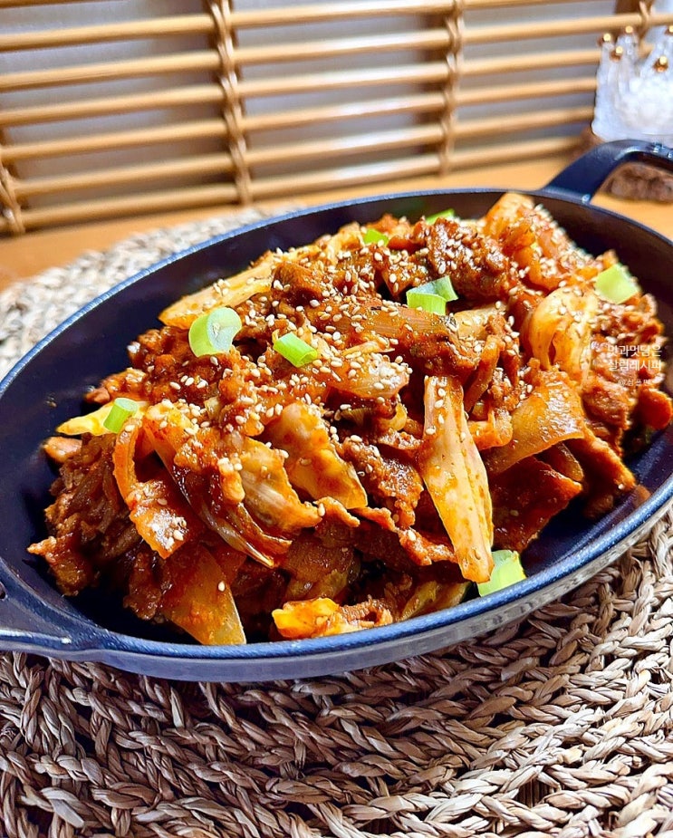 돼지고기 제육볶음 황금레시피 정호영제육볶음 양념 비율