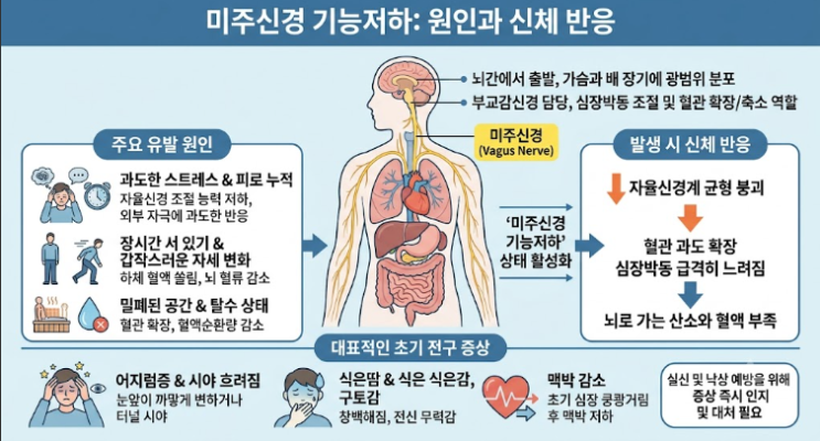 이상순 건강 악화로 꼽힌 미주신경 기능저하, 혈관미주신경성 실신....