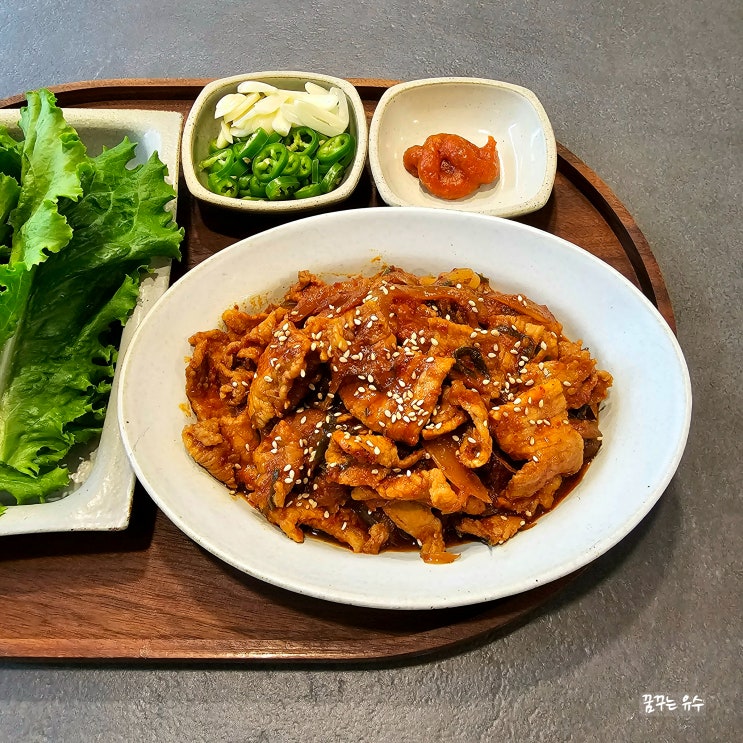 제육볶음 레시피 제육볶음 양념