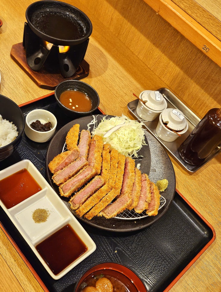 오사카 도톤보리 맛집  규카츠맛집 추천 교토카츠규 난바점, 육즙 ....