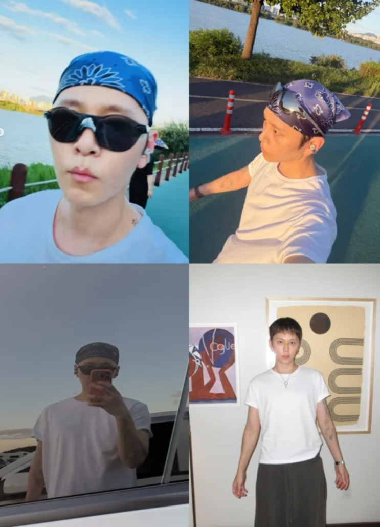 용준형, 4개월 만의 SNS 근황 — 러닝하는 두건 패션, 그리고 현아와....