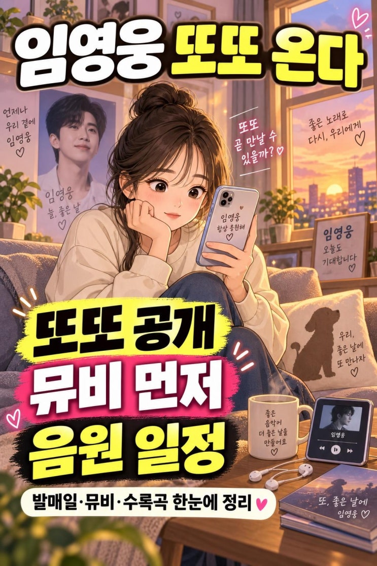 임영웅 또또 컴백 총정리, IM HERO 10 발매일과 뮤직비디오 관전 포인....