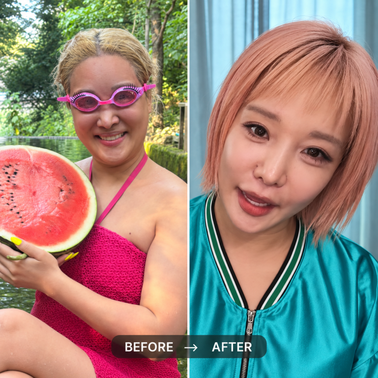 "헐..다른사람인 줄" 랄랄 다이어트, 마운자로 없이 살 뺀 방법